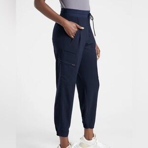 Athleta Venture Pants - Size 18 - NWT - navy